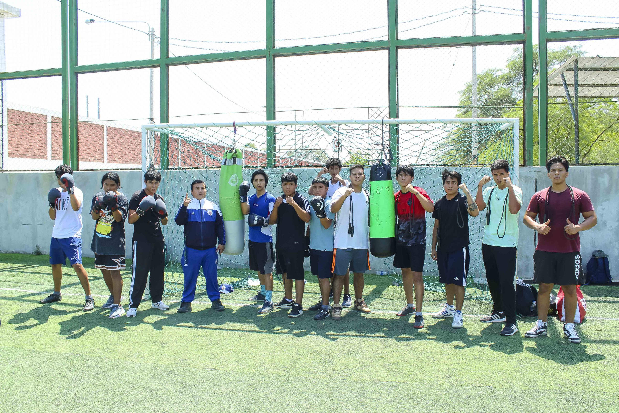 ¡El entrenamiento hace al boxeador!